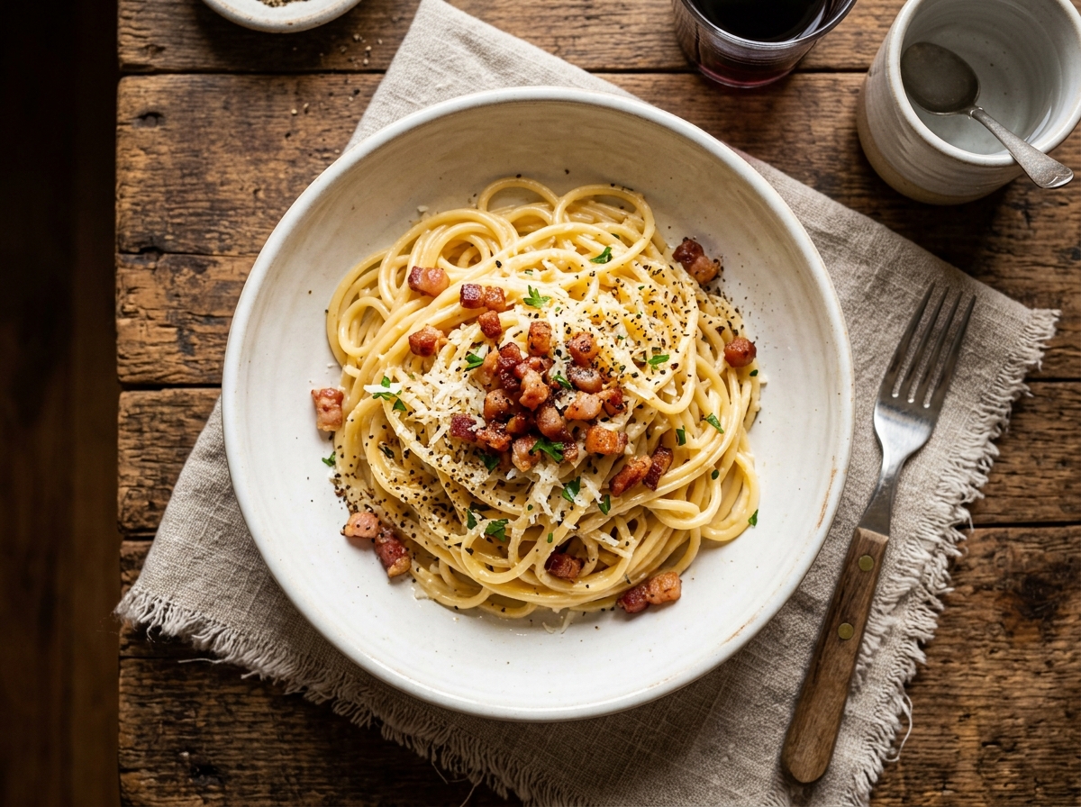 Cremige Spaghetti Carbonara