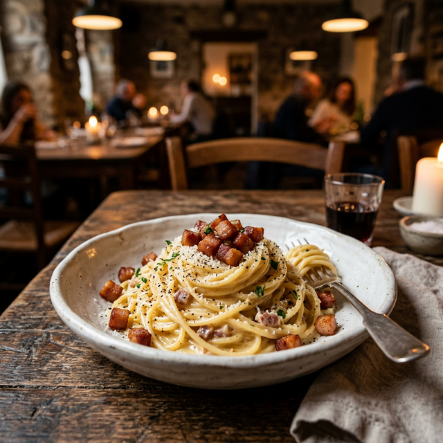 Cremige Spaghetti Carbonara